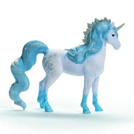 Statuina Unicorno Mare degli Elementi, statuina mitica, regalo per bambini dai 5 anni, 4 x 14 x 12 cm, schleich 70823 BAYA