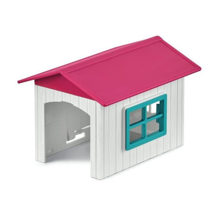 Scatola con cavalla di Hannover e pastore australiano, statuetta di cavallo e accessori, SCHLEICH 72218 Horse Club, 5 anni