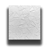 €3,49 pannello per boiserie a parete, rivestimento cassonato a soffitto e porte in PVC 3D 50X50cm mod. SCHEGGE