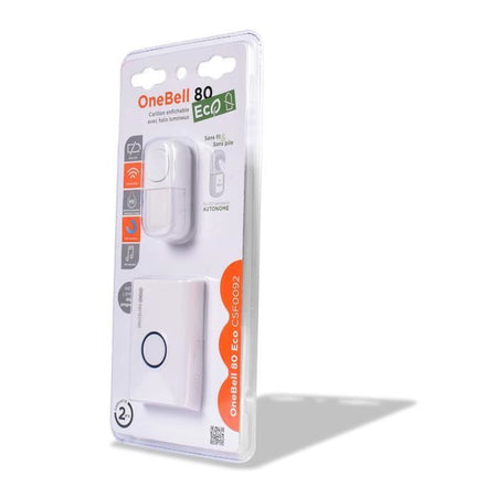 Suoneria wireless plug-in senza batteria - OneBell 80 Eco - SCS SENTINEL