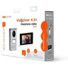 VisioDoor 4.3+ - Videocitofono cablato con monitor touch ultra piatto 4.3