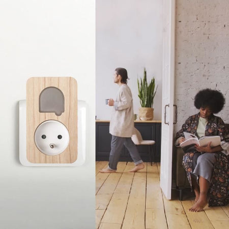 Suoneria wireless e senza batteria con presa integrata - SCS SENTINEL - CSF0105 - SONE + Cosy - 25 melodie