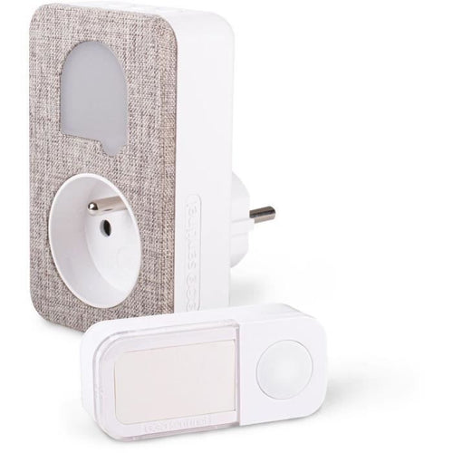 Suoneria - SCS SENTINEL - SONE + Stylish - CSF0108 - Senza fili e senza batteria - Presa integrata