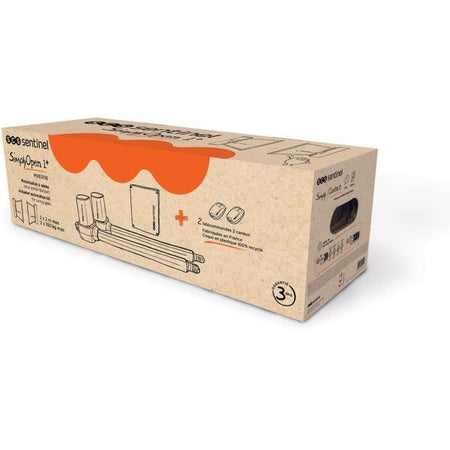 Motorizzazione attuatore per cancello a battente - SCS SENTINEL - SimplyOpen 1+