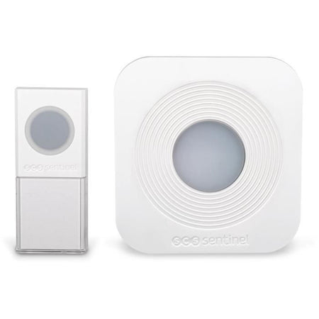 Campanello wireless - SCS SENTINEL - 200 metri - SimplyBell - Bianco