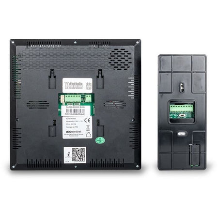 Videocitofono cablato connesso - SCS SENTINEL - VisioWifi - Visione notturna - Nero
