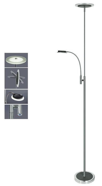 Lampada LED Doppia Illuminazione Versatile e Personalizzabile per Ogni Ambiente