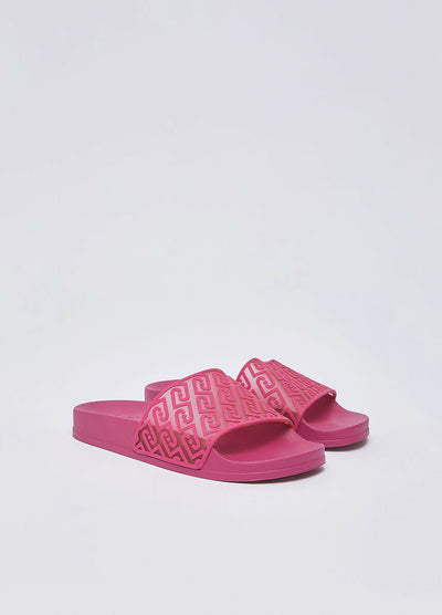iujo Donna Ciabatte con logo all-over