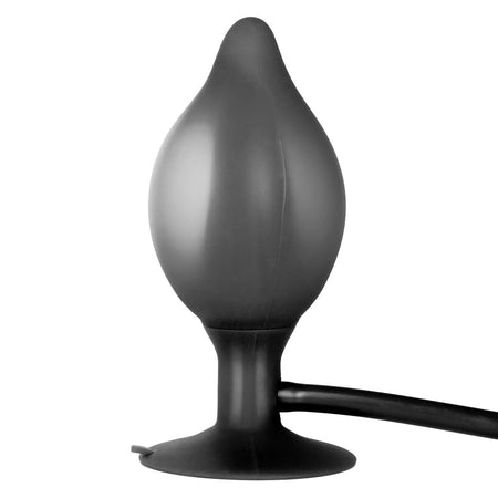 Plug anale gonfiabile Booty Call Medium 11,5 cm stimolatore prostatico ventosa