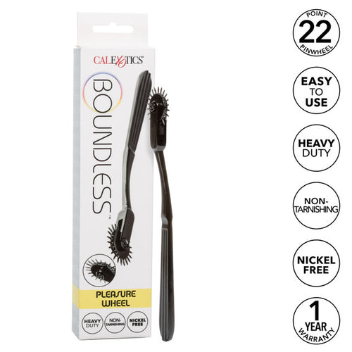 Rotella di Wartenberg Calexotics ruota del piacere 22 punte metallo BDSM