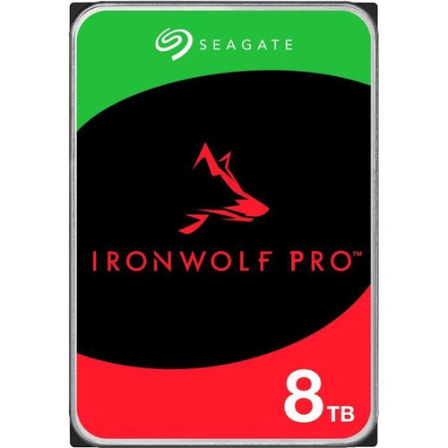 SEAGATE - IRONWOLF PRO - Disco rigido interno - 8TB - SATA 6 Gbit/s - 7200RPM (ST8000NT001)