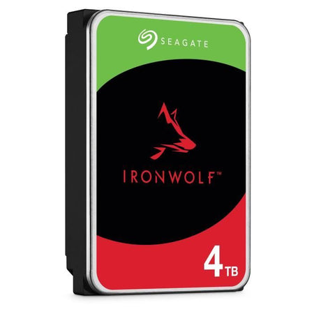 Seagate - Drive rigido interno - Ironwolf Nas - 4to - 3,5 - 5400 giri / min (ST4000VN006)