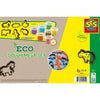 Kit di pasta per modellazione gigante ecologica (7x90 g con strumenti)