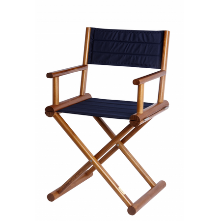Sedia In Teak Blu Navy