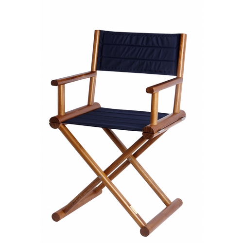 Sedia In Teak Blu Navy