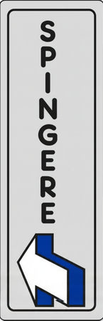 Segnaletica Adesiva 170X45 Spingere