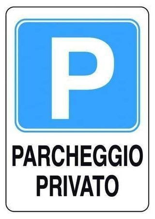 Segnaletica Parcheggio Privato 30X20