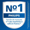 Philips HD6553/81 SENSEO ORIGINAL macchina per caffè a cialde, Aroma Booster, Crema Pus, 1 o 2 tazze, Rosso