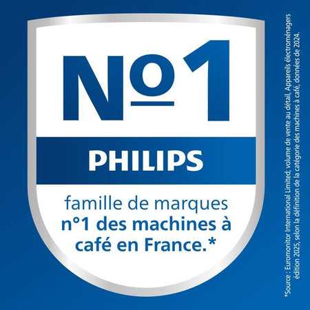 Philips HD6553/81 SENSEO ORIGINAL macchina per caffè a cialde, Aroma Booster, Crema Pus, 1 o 2 tazze, Rosso