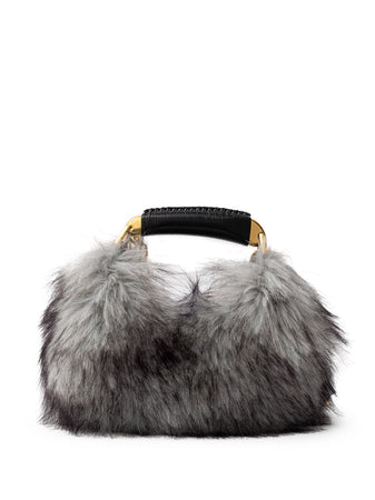 Tom Ford Borsa Hobo in Pelliccia Eco da donna