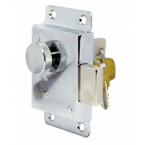 Serratura In Ottone Cromato H20