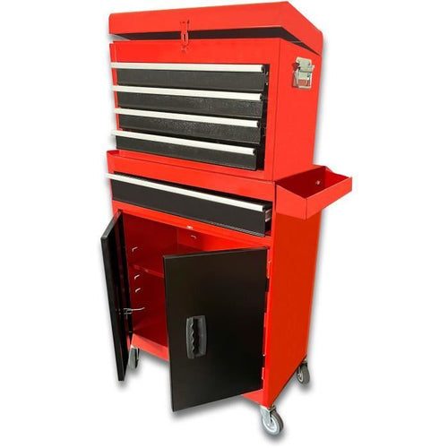 DOMAC Workshop assistant 7 cassetti in metallo con contenitore vuoto