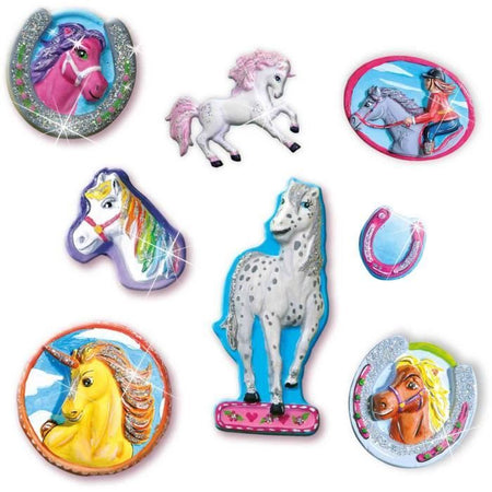 SES CREATIVE Stampaggio e pittura - Cavalli fantasy