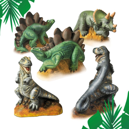 Modanatura e pittura - dinosauri