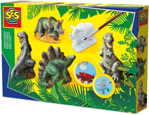 Modanatura e pittura - dinosauri