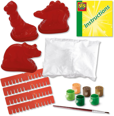 Modanatura e pittura - dinosauri