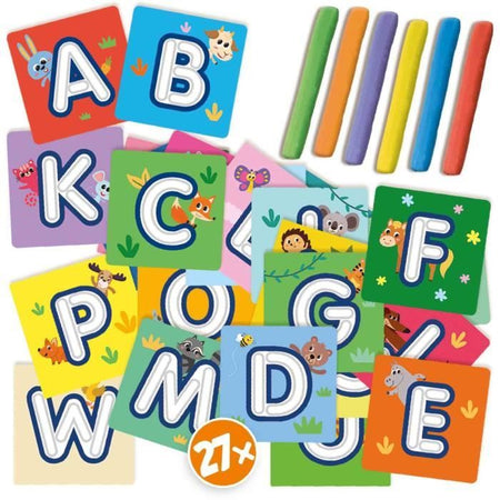 Imparo l'alfabeto con la plastilina - Gioco educativo - SES CREATIVE - Conosci l'alfabeto divertendoti.
