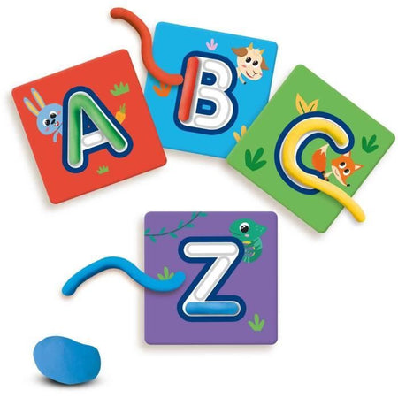Imparo l'alfabeto con la plastilina - Gioco educativo - SES CREATIVE - Conosci l'alfabeto divertendoti.