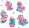 Modellare e dipingere - Cuccioli di unicorno - Hobby creativi - SES CREATIVE - Modella e dipingi 5 unicorni diversi.