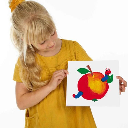 Guazzo (6x45ml) - SES CREATIVE - Sei colori: rosso, blu, bianco, nero, verde e giallo.