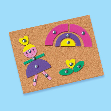 Gioco Tap Tap alla moda - SES CREATIVE - Colori vivaci e attuali e nuove forme