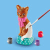 Modellare e dipingere - Gatto - Hobby creativi - SES CREATIVE - Per realizzare gatti con 6 colori di vernice.