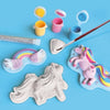 Fusioni e pittura - Unicorns