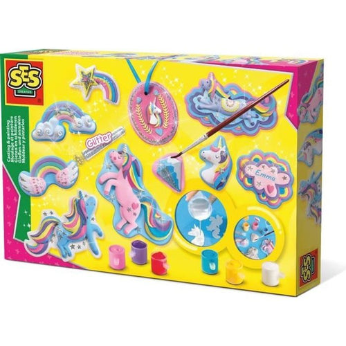 Fusioni e pittura - Unicorns
