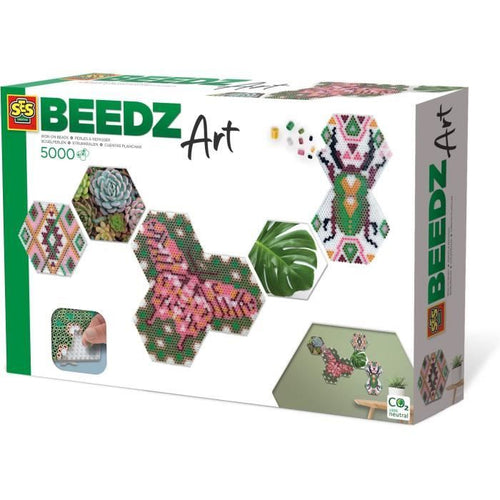 SES CREATIVE - Beedz Art - Tessere esagonali botaniche