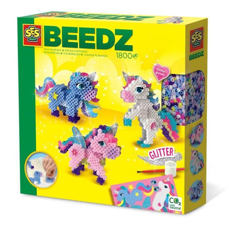Perline da stirare - Unicorni - SES CREATIVE - Crea splendidi unicorni 3D.