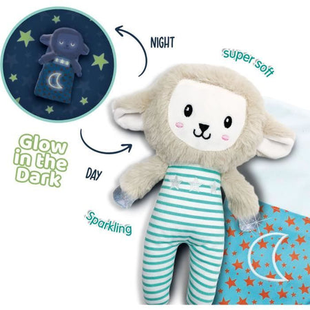 Pecora addormentata - Amica fosforescente per la notte - SES CREATIVE