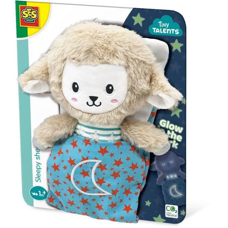 Pecora addormentata - Amica fosforescente per la notte - SES CREATIVE
