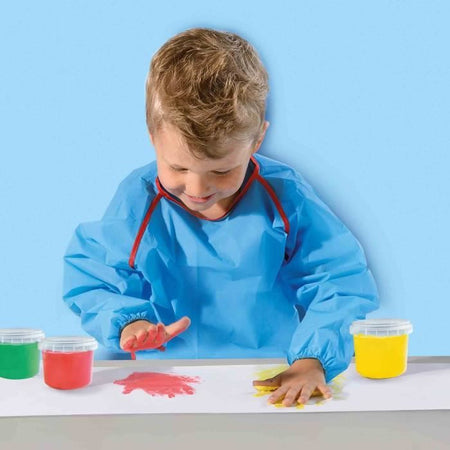 Il mio primo - Il mio primo kit per dipingere con le dita con grembiule - SES CREATIVE