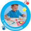 SES CREATIVE - Il mio primo - 3 in 1 Finger painting, colorazione e forme di adesivi