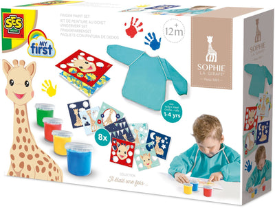 SOPHIE LA GIRAFE Kit per dipingere con le dita