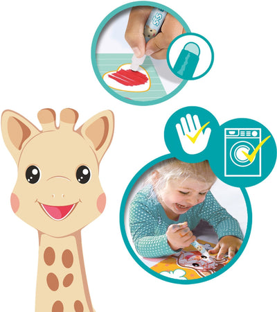 SES CREATIVE - Sophie la giraffa - Colorare e dipingere