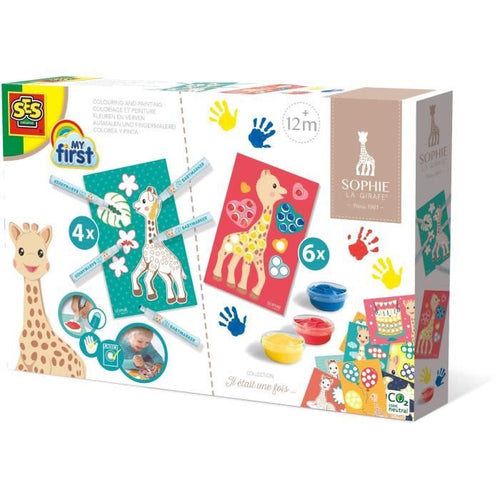 SES CREATIVE - Sophie la giraffa - Colorare e dipingere