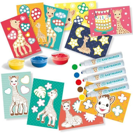 SES CREATIVE - Sophie la giraffa - Colorare e dipingere