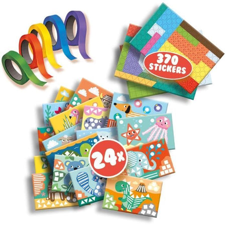 SES CREATIVE - Imparo a incollare e riconoscere le forme