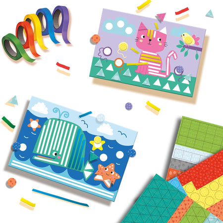 SES CREATIVE - Imparo a incollare e riconoscere le forme